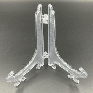 투명 접시받침대 플라스틱 접시 거치대 플레이트 중2p 접시받침대 액자받침 사진받침