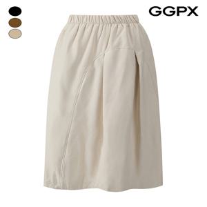 코튼 패딩 밴딩 스커트 (GPASK017F)