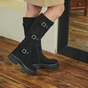 [정상가199000]플랫폼 바이커 롱부츠 EBAL157701