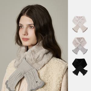 니트 퍼 넥워머 레지아 (3 colors)