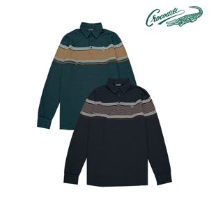 스트라이프 패턴 PK 카라티 CDAAATS4451