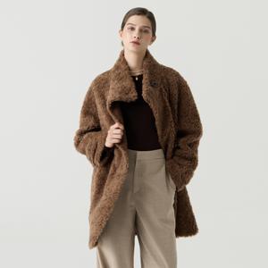 25FW 호주산 양모100% 케이프 코트