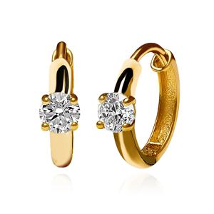 14K/18K 심플터치 1부 랩다이아몬드 귀걸이*황금福세일*