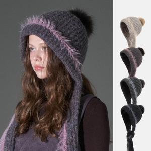 헤어리 롱 보닛햇 시에라 (4 colors)