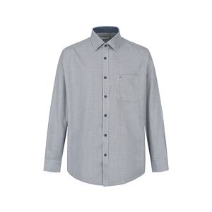 [듀퐁] 도비 기모 배색 731 비즈니스 셔츠 블루 SE4FM12LS731SBU