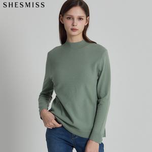 (SHESMISS)] 모크넥 루즈핏 니트 (택가격:158000원)