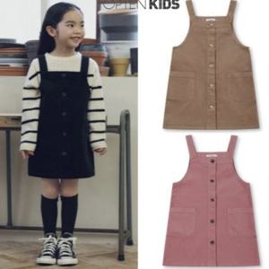 MKE4OO2011 여아 벨베틴 오버롤 원피스