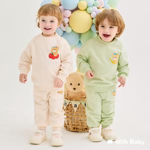 [정상가37,900원]과일타고둥둥아기곰돌상하복