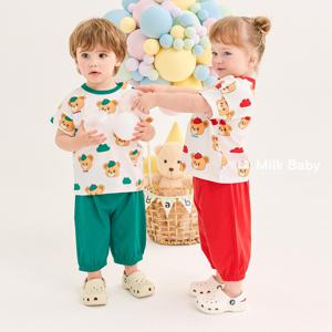 [정상가40,900원]두둥실베어아기상하복