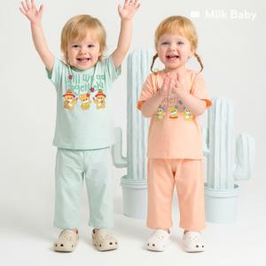 [정상가36,900원]알로하 베이비상하복