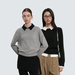 릴렉스드 카라 레이어드 풀오버 3COL/GF1LKP502