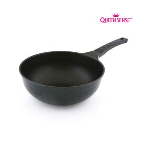 퀸센스 오또 티타늄 코팅팬 웍 궁중팬 30cm 모든열원사용