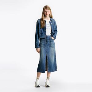 [정상가: 279000원] 타미진스 플리츠 데님 트러커 재킷 (T32F6NJC12TWT11A5)