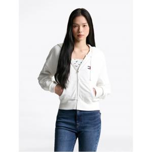 [정상가: 139000원] 타미진스 박시 크롭 후드 집업 (T32F6TJC01TWT2YBL)