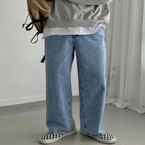 [브리치]  / (+5CM)기장선택 세미와이드 데님팬츠 (7color)