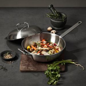 316Ti스텐 통5중 샤프 편수웍 28cm