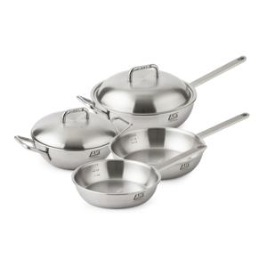 316Ti스텐 통5중 팬&웍 4종세트(소테팬22,소테팬26,양수웍22,편수웍28)