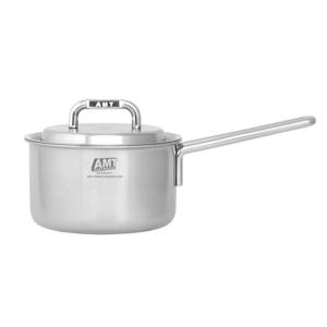 316Ti스텐 통5중 샤프 편수냄비 16cm