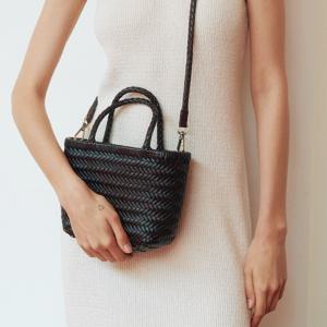 3Colors_100% 핸드메이드 카우레더 위빙 2 in 1 토트&크로스 백 l B13