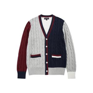 코튼 펀 테니스 가디건 (멀티) (BBWCMM81797ES)