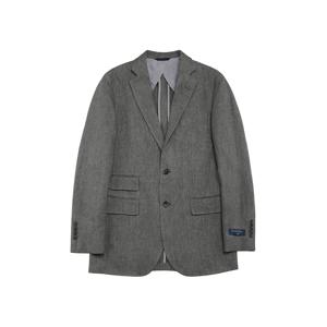 슬림핏 린넨 2버튼 재킷 (그레이) (BBJSMM7769WES)