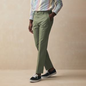 [정상가 149000원] 슬림핏 코튼 스트레치 어드밴티지 치노 (그린) (BBPCMF8879IFS)