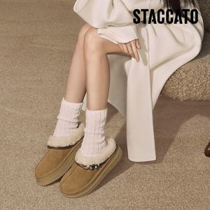 [정상가 319,000 설연휴 전까지 세일가] 여성양털슬리퍼 PUFFY_EIY08_25F_2COLOR