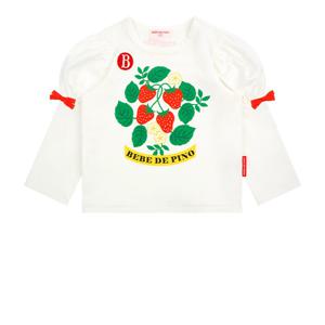 [키즈]스트로베리 리본 퍼프 티셔츠_BP61TR442