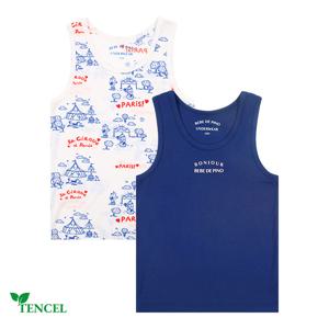 [키즈]남아 서커스 텐셀 탱크탑 2종 세트_BU65UA301