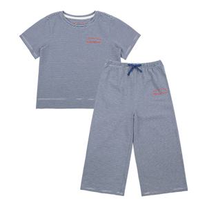 [키즈]네이비 스트라이프 라운지웨어 세트_BU62UJ304
