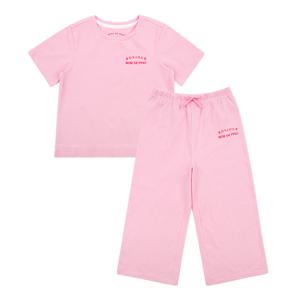 [키즈]핑크 스트라이프 라운지웨어 세트_BU62UJ304