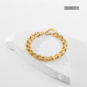 24K 웨이브 팔찌 9.5g