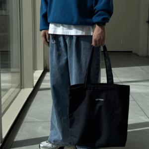 [브리치]  /  남녀공용  레프트필드 데님 숄더백