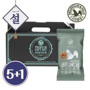 [5+1] 산과들에 브런치라이트 20입 선물세트 설 명절 선물