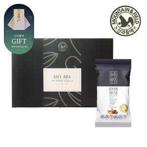 [산과들에] 하루견과 순수가온 50입 선물세트 +쇼핑백 순수견과구성 설 명절 선물세트