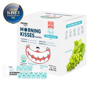 모닝 키세스 3in1 청포도 500g 10g x 50p