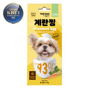 더독 NEW 강아지 계란찜 스틱 야채 150g (5P+1P 추가)