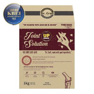 더독 닥터 크래프트 솔루션 그레인프리 생육 가수분해 기능성 관절 사료1kg