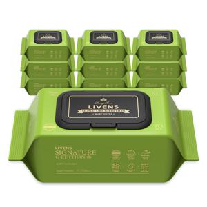 시그니처 지에디션 엠보싱 아기물티슈 70매 10팩