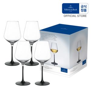 매뉴팩처락 화이트와인고블렛 4P세트