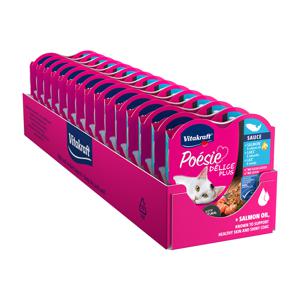 습식사료 프리미엄 델리스 플러스 연어 85g 15개