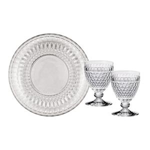 보스톤 디저트 3P세트 (와인고블렛 2P+샐러드접시 1P)