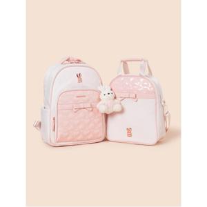 [택가 209000] 리본 퀼팅 여아 책가방 2SET - 아이보리 (BI61D4G070)