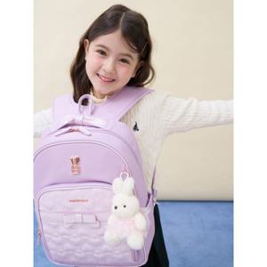 [택가 209000] 리본 퀼팅 여아 책가방 2SET - 라이트 퍼플 (BI61D4G07V)