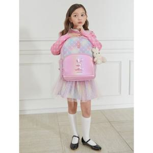 [택가 219,000] 모노그램 몰드형 책가방 2SET - 라이트 핑크 (BI61D4G08Y)