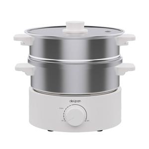 [26년신제품]델리팬 용기분리형 멀티쿠커 전기냄비 전기찜기 전기그릴 핫플레이트 DEL-MC3
