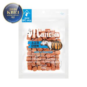 강아지 간식 DTC 비프 호박 져키 200g