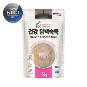 강아지 보양식 건강 닭백숙죽 100g