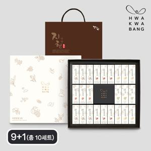 [9+1] 지현양갱세트 3호 24개입 총 10세트(+쇼핑백) / 선물 전통간식 프리미엄 디저트