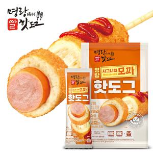 명랑핫도그 시그니처모짜 핫도그 680g x 1팩 (8개입)